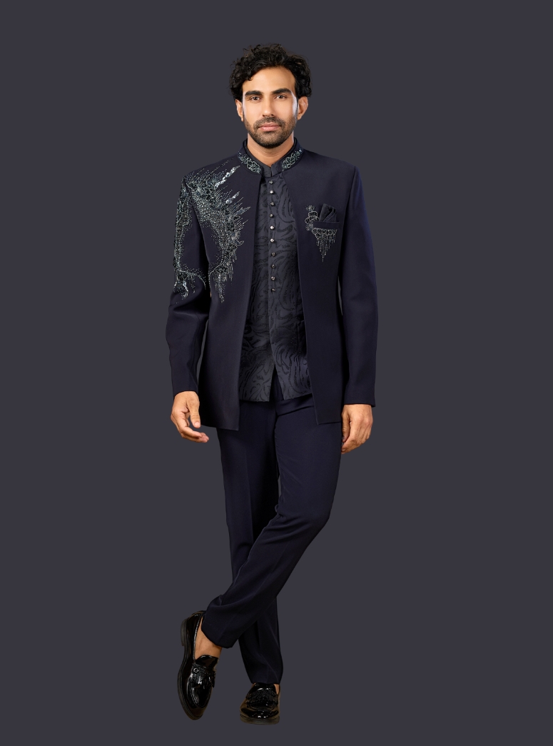NAVY BLUE JODHPURI